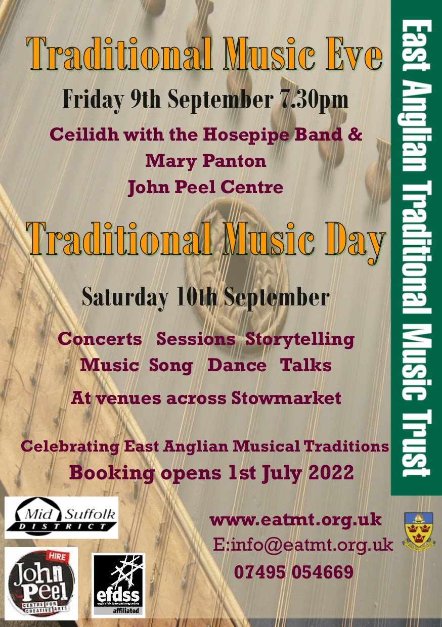 East Anglian Traditional Music Day East Anglian Traditional Music Trust East Anglian Traditional Music Day East Anglian Traditional Music Trust